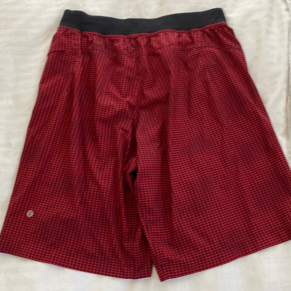 Lululemon shorts - medium- red & black